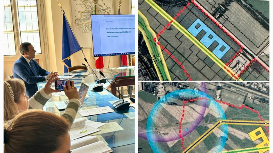 Pizzi presenta studio che smentisce Regione e Politecnico per Ospedale a Piedimulera